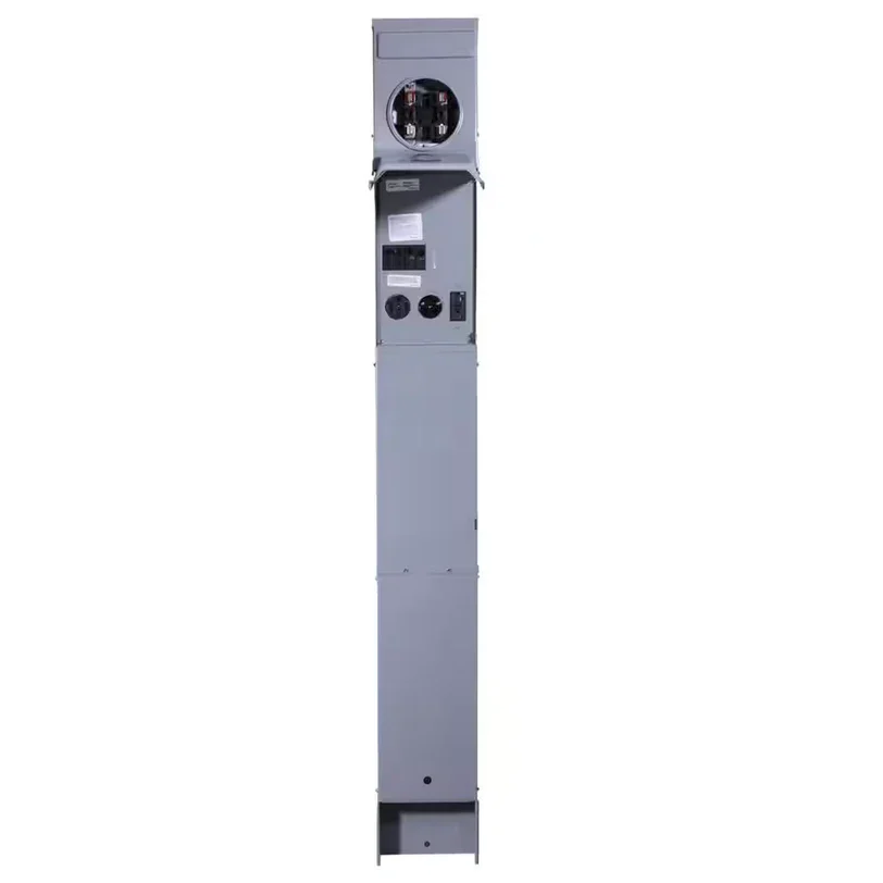 RINGLESS 50-30-20 Metered GFCI RV Pedestal - Direct Bury - R075CP6010 - Image 3