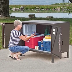 Bear Resistant Food Locker, 25 cu. ft. - BPFL-25 - Image 4