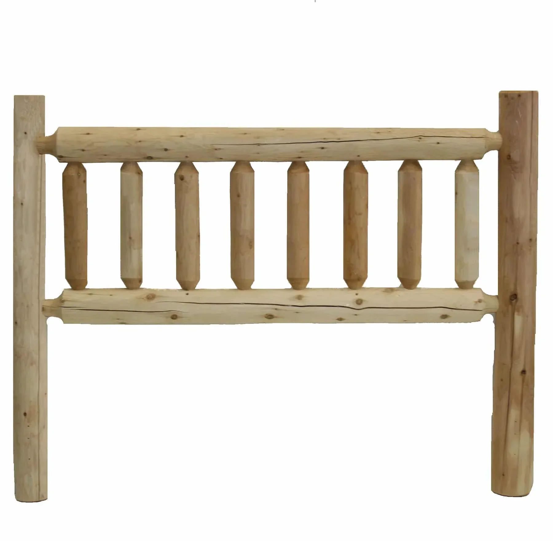Cedar Log DOUBLE Headboard Only - Image 4