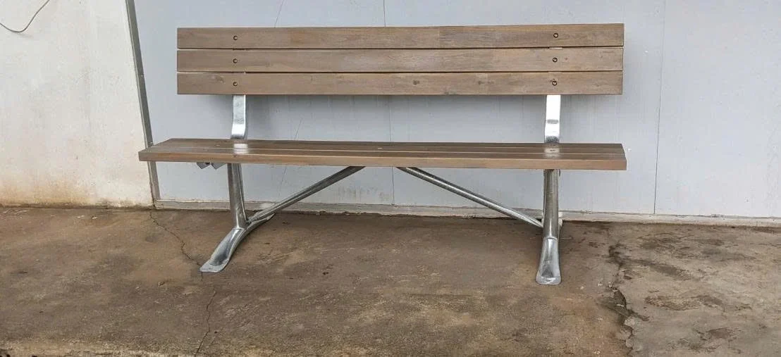 Classic Wooden Park Bench - 6ft Bench Frame Kit - QUICK SHIP - frame only - Image 4