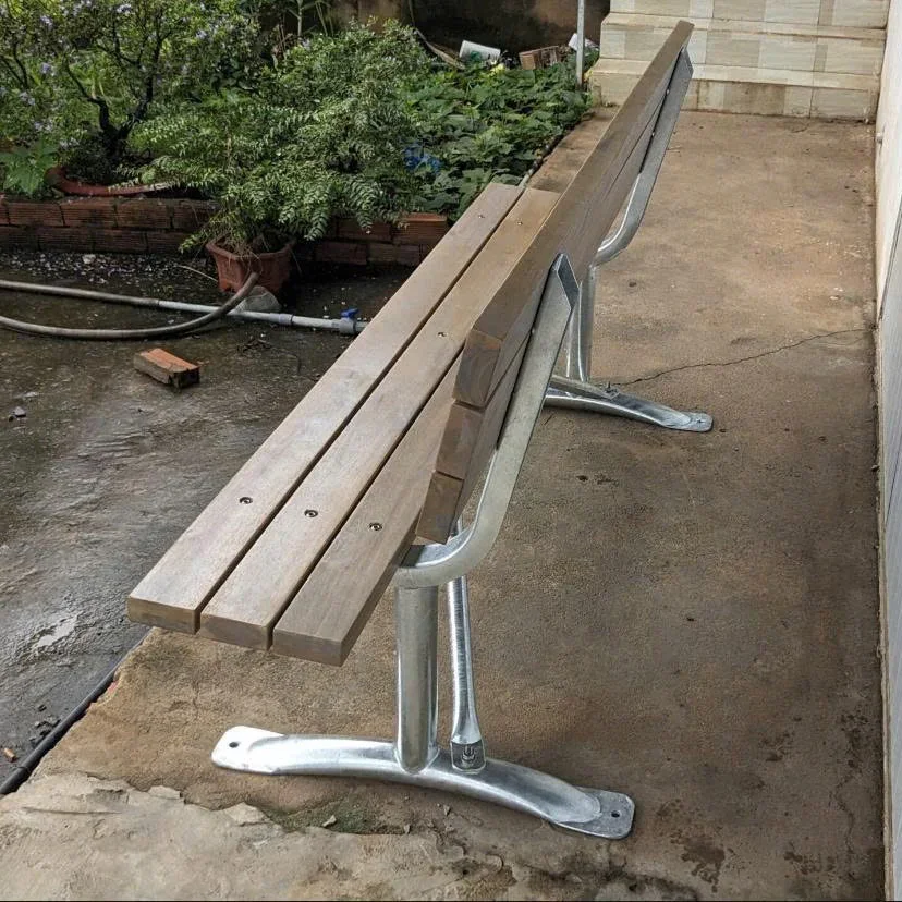 Classic Wooden Park Bench - 6ft Bench Frame Kit - QUICK SHIP - frame only - Image 7