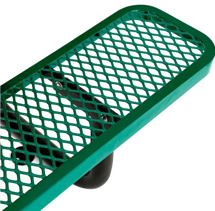 Commercial 10 ft Portable Rectangular Picnic Table -120 in - Image 11