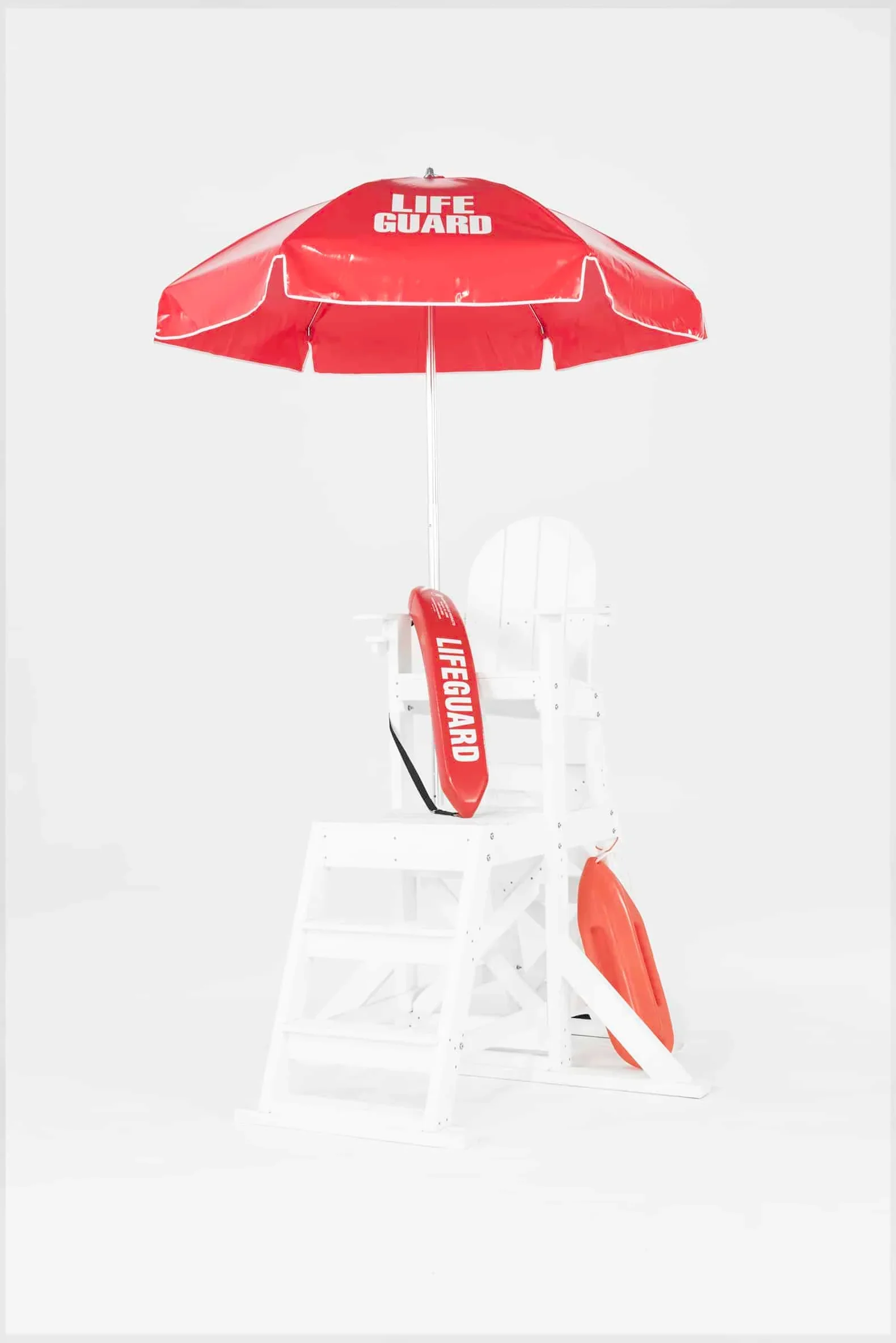 Frankford Lifeguard Steel 6.5 Foot Wide Hexagon Manual Umbrella- No Tilt - Image 4