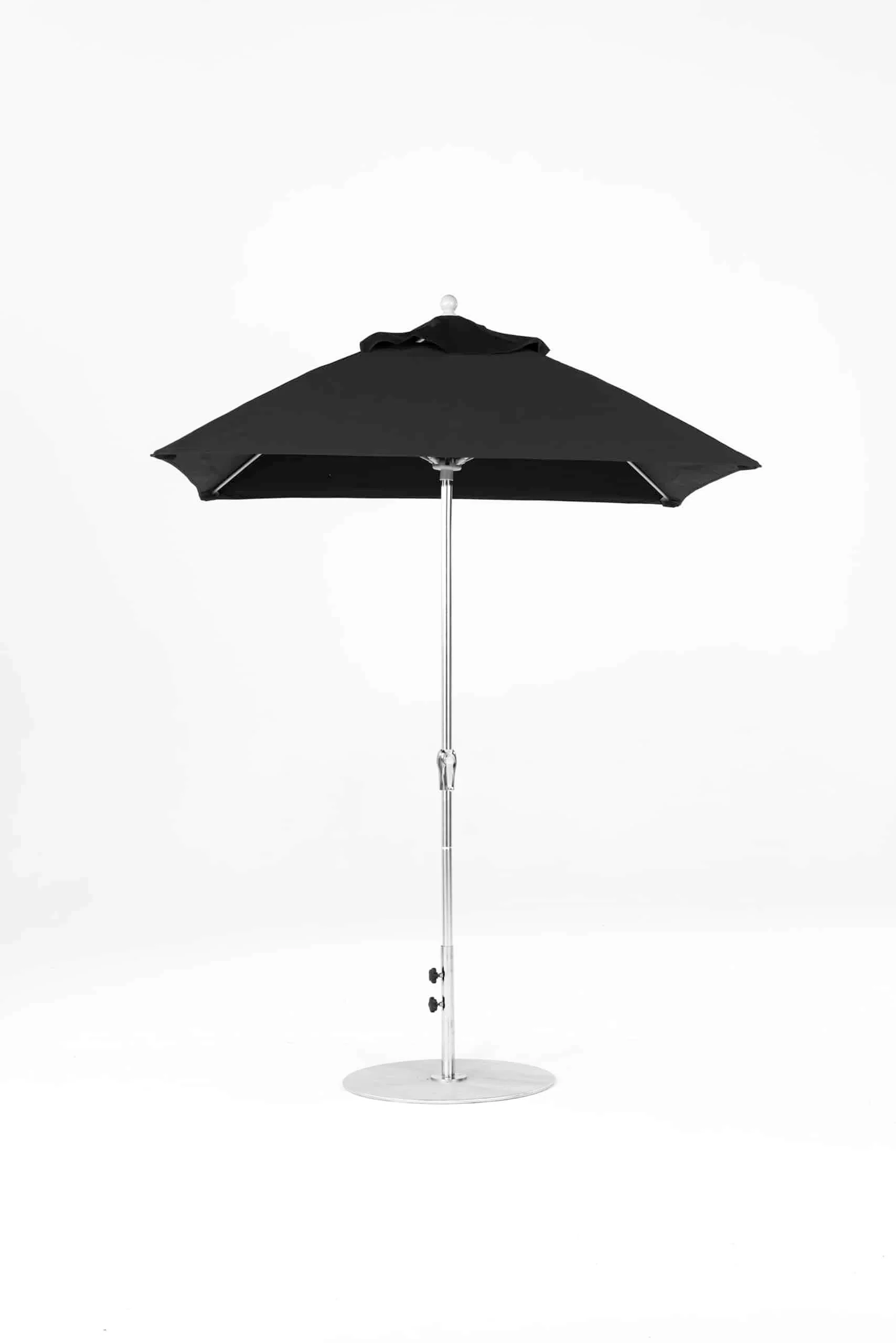 Frankford Monterey 6.5 ft Market Patio Umbrella Fiberglass -  NO Tilt - Square - CRANK Lift - Image 3