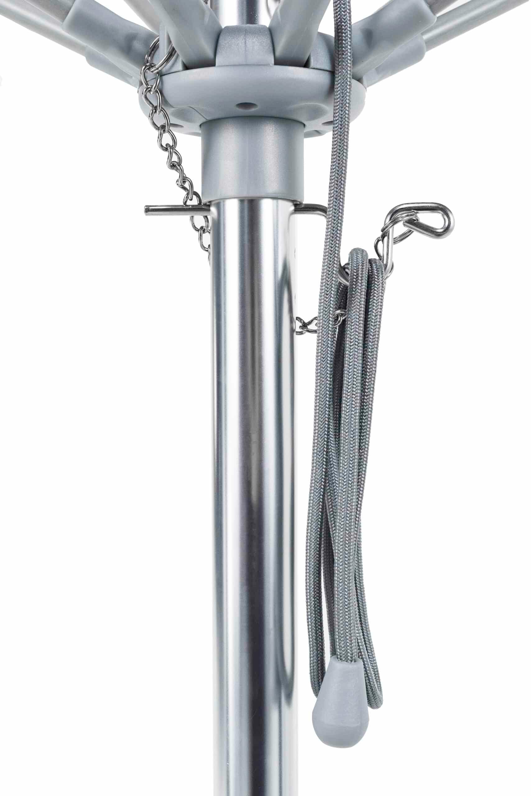 Frankford Monterey 6.5 ft Market Umbrella Fiberglass -  NO Tilt - Square - Pulley Lift - Image 2