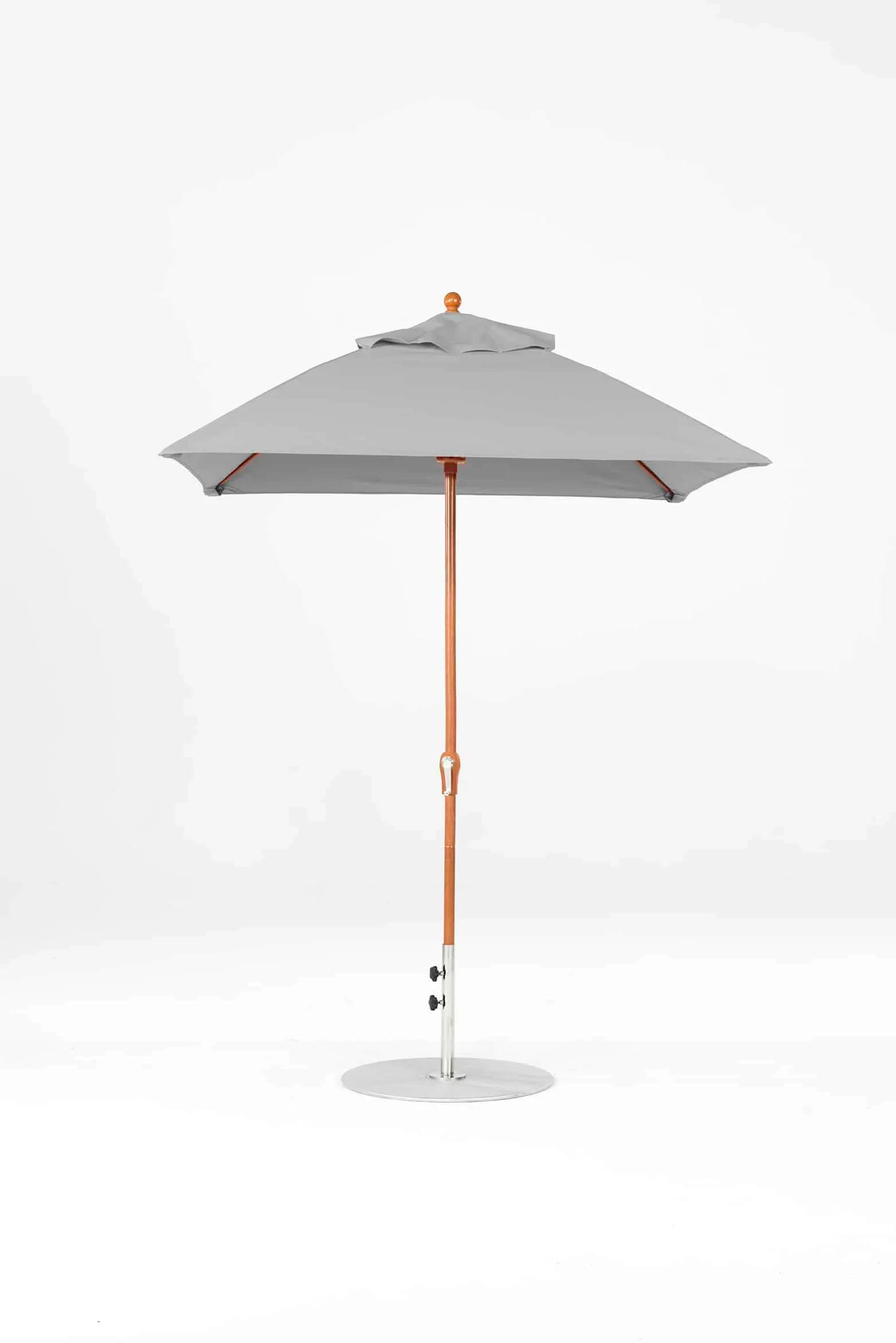 Frankford Monterey 6.5 ft Market Umbrella Fiberglass -  NO Tilt - Square - Pulley Lift - Image 4