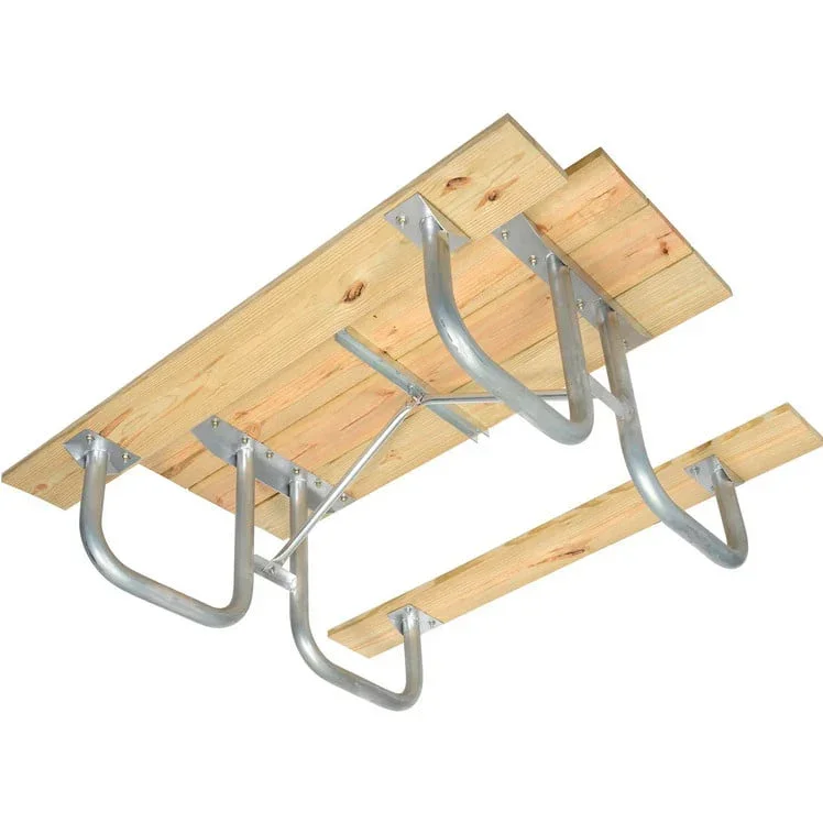 Heavy Duty Galvanized Picnic Table Frame Kit - Frame Only - Welded 6ft or 8ft - Image 3