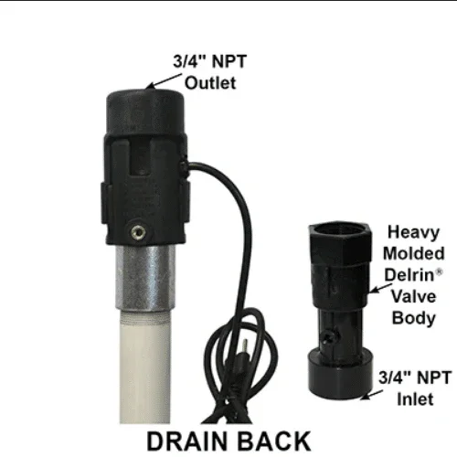 MerrillAny Temp® H-3000 DH7501D Deluxe Heated Yard Hydrant With Drain Back, 3/4 in, Pipe Threaded, 1ft Bury - Image 2