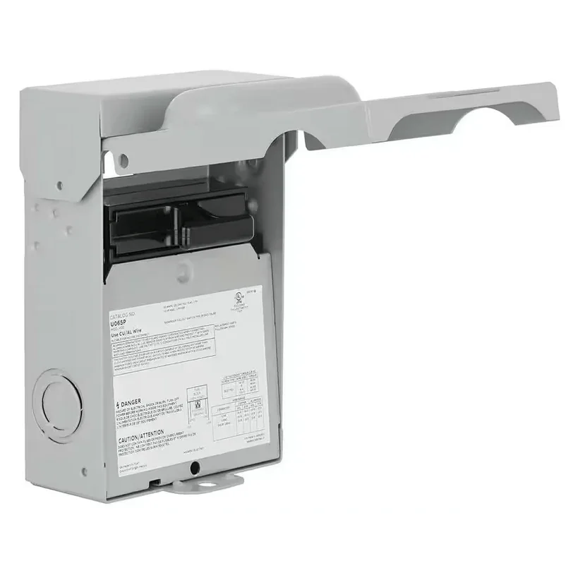 Midwest U065P 60A Ac Non-Fused 240-Volt Steel N3R - AC Disconnect - Image 3