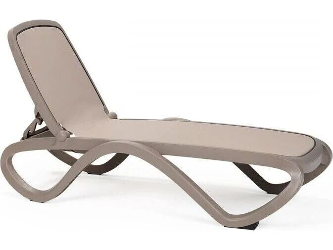 Nardi Omega Adjustable Commercial Sling Pool Chaise Lounge - Image 6