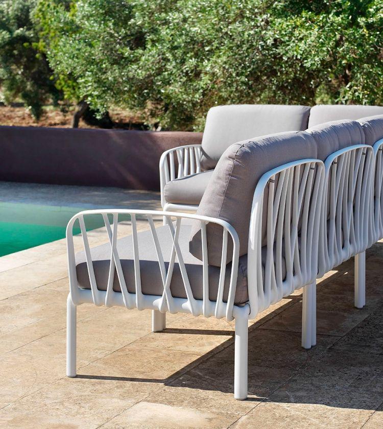 Nardi Komodo 5 Commercial Outdoor Sectional Sofa - Image 3