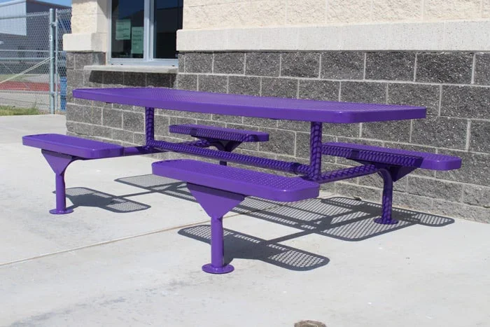 Nexus Rectangle 8ft Commercial Picnic Table - Image 2