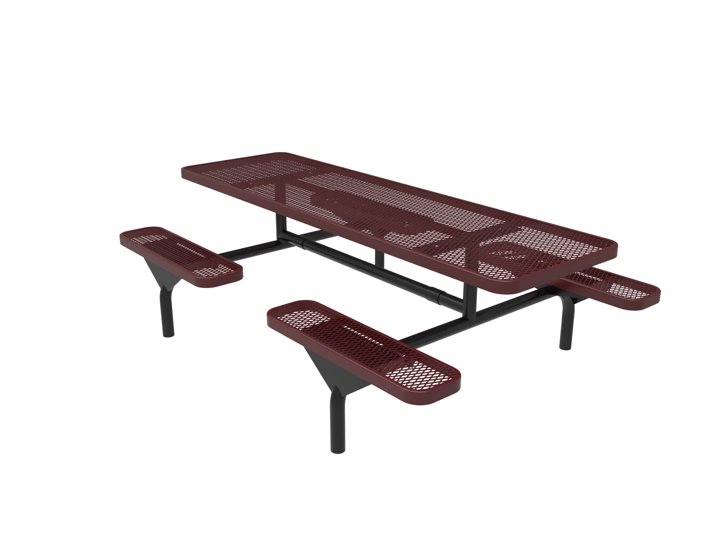 Nexus Rectangle 8ft Commercial Picnic Table - Image 3
