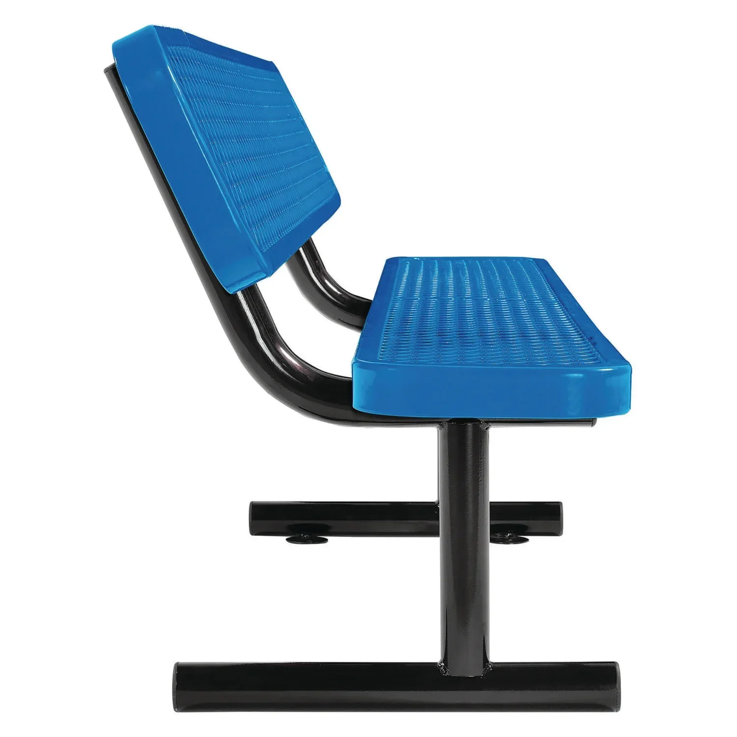 6′ Portable Outdoor Commercial Bench - Thermoplastic Coated - Image 6