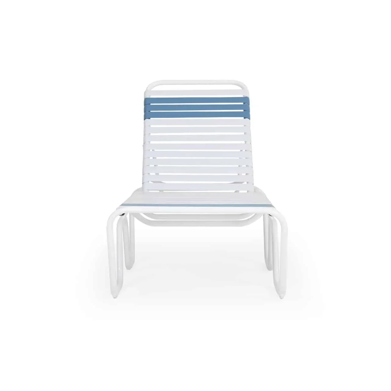 Vinyl Strap Commercial Chaise Lounge - 12 in Height - Image 3